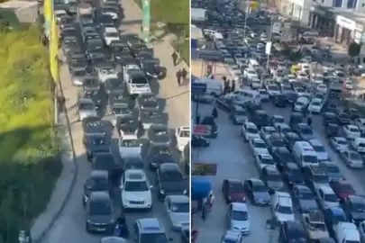 Lübnan'dan büyük kaçış! Araçlarıyla sınıra doğru akın ettiler