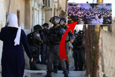 Mescid-i Aksa'da 54 yıl sonra bir ilk! Bayramı zehir eden görüntü