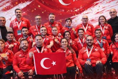 Milli para halterciler'den 20 madalya