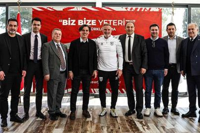 Milli Takım Teknik Direktörü Montella'dan Samsunspor’a ziyaret