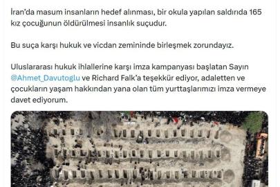 Özgür Özel: Amerika'nın ve İsrail'in düzeni, dünya düzeni değildir