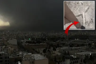 Saldırılar sabahı Tahran! Petrol resmen yağmur olup yağdı