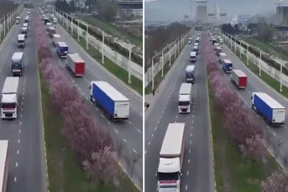 Tacikistan'dan İran'a giden konvoy tartışma yarattı: İnsani yardım mı, İHA sevkiyatı mı?