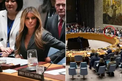Tarihte bir ilk! Melania Trump, BM Güvenlik Konseyi'ne başkanlık etti