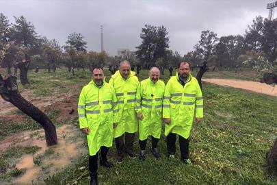 TBMM Sanayi Komisyonu Başkanı Varank, Yeniköy Kemerköy Termik Santrali sahasında incelemelerde bulundu Açıklaması