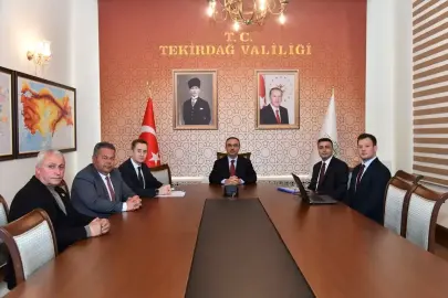 Tekirdağ'da içme suyu değerlendirme toplantısı yapıldı