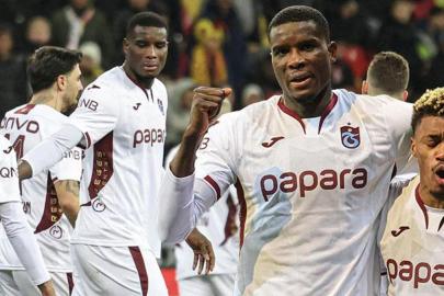 Trabzonspor'un yıldızı Paul Onauchu durdurulamıyor! Gol krallığında farkı açtı