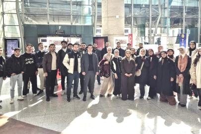 Türkiye'de üniversite eğitimi almaya hak kazanan Filistinli öğrenciler, Türkiye'ye ulaştı