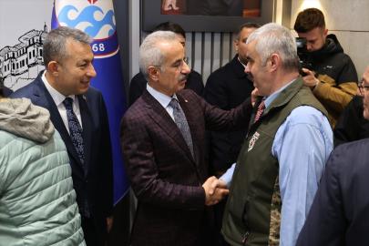 Ulaştırma ve Altyapı Bakanı Uraloğlu, Trabzon'da bayramlaşma töreninde konuştu Açıklaması
