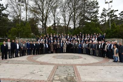 Vezirköprü'de bayramlaşma töreni düzenlendi