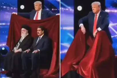 Yanlış duymadınız! Bu görüntüyü paylaşan bir ülkenin devlet başkanı