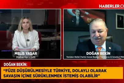 YRP İstanbul Milletvekili Doğan Bekin: İsrail'in öncelikli hedefleri arasında İran, Pakistan ve Türkiye var
