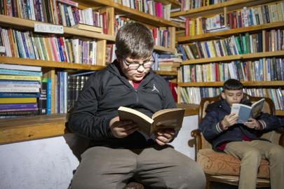 150 yıllık konakta açılan kütüphane öğrencileri ağırlıyor