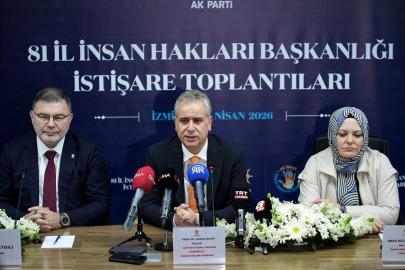 AK Parti Genel Başkan Yardımcısı Yalçın, İzmir'de konuştu Açıklaması