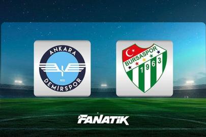 Ankara Demirspor - Bursaspor maçı ne zaman, saat kaçta, hangi kanalda?