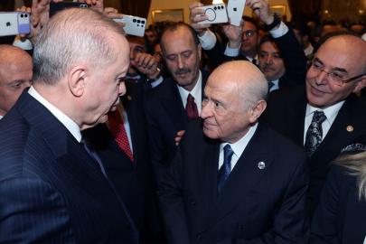 Bahçeli ile sohbet eden Erdoğan'dan "yağmur" sorusuna dikkat çeken yanıt