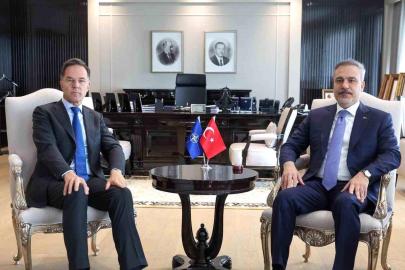 Bakan Fidan, NATO Genel Sekreteri Rutte ile görüştü