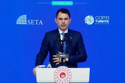 Bakan Kurum: COP31'de en çok su ve gıdaya dikkat çekeceğiz