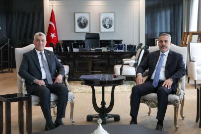 Bakanlar Fidan ve Bolat bir araya geldi