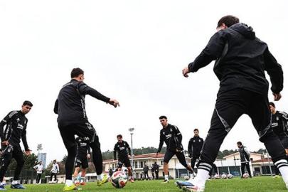 Beşiktaş'ta derbi hazırlıkları sürüyor