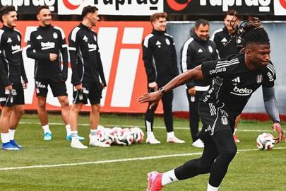 Beşiktaş'ta Samsunspor mesaisi devam etti