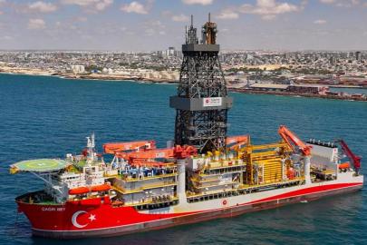 Çağrı Bey sondaj gemisi Somali'ye ulaştı