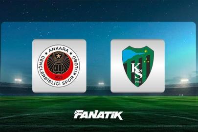CANLI | Gençlerbirliği - Kocaelispor (Süper Lig 31. hafta)