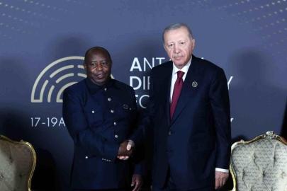 Cumhurbaşkanı Erdoğan, Burundi Cumhurbaşkanı Ndayishimiye ile görüştü
