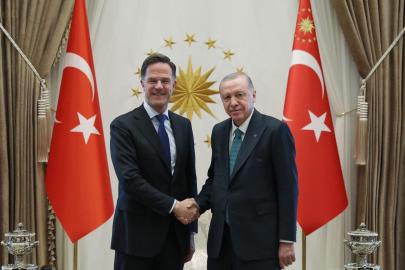 Cumhurbaşkanı Erdoğan, NATO Genel Sekreteri Rutte'yi kabul etti