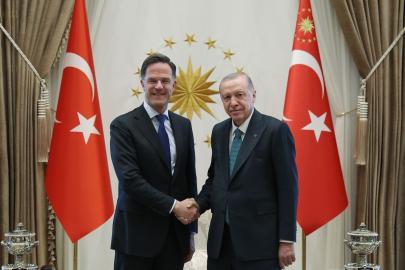Cumhurbaşkanı Erdoğan, NATO Genel Sekreteri Rutte'yi kabul etti