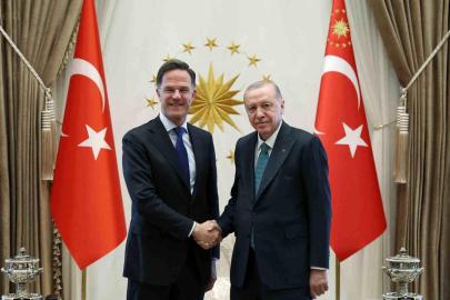 Cumhurbaşkanı Erdoğan, NATO Genel Sekreteri Rutte'yi kabul etti
