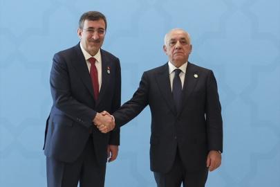 Cumhurbaşkanı Yardımcısı Yılmaz, TDT Üye Devletleri Hükümet Başkanları ve Cumhurbaşkanı Yardımcıları Toplantısı'nda konuştu Açıklaması