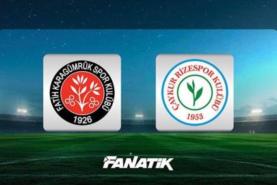 Fatih Karagümrük - Rizespor maçı ne zaman saat kaçta, hangi kanalda? Muhtemel 11'ler (Süper Lig 28. hafta)