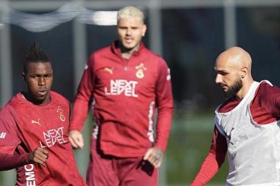 Galatasaray'da Samsunspor mesaisi başladı!