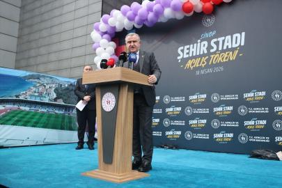 Gençlik ve Spor Bakanı Bak, Sinop Şehir Stadı'nın açılışında konuştu Açıklaması