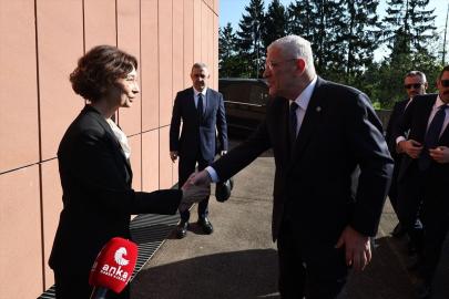 İYİ Parti Genel Başkanı Dervişoğlu, Avrupa Konseyi Türkiye Daimi Temsilcisi Golder ile görüştü