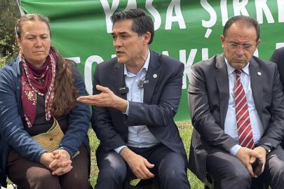 İYİ Parti Sözcüsü Kavuncu, Milas Akbelen ziyaretinde konuştu