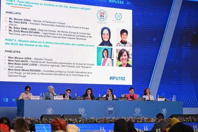 Kadın Parlamenterler Forumu ikinci oturumu yapıldı