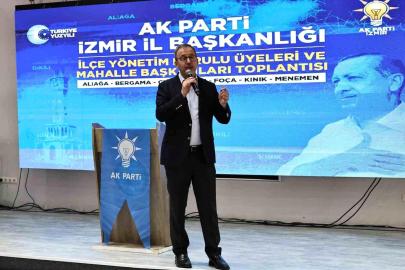 Kasapoğlu: "İzmir, mecliste daha fazla AK Partili milletvekili ile temsil edilmeli"