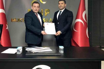 MHP Bozüyük İlçe Başkanlığına Mümin Gün atandı