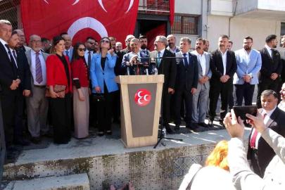 MHP Kütahya İl Başkanlığı'na atanan Türker görevi devraldı