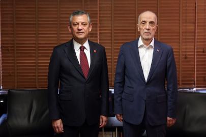 Özgür Özel, TÜRK-İŞ Genel Başkanı Atalay'ı ziyaret etti