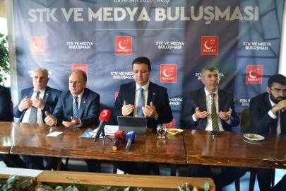 Saadet Partisi Genel Başkanı Arıkan, Muş'ta STK temsilcileriyle buluştu Açıklaması