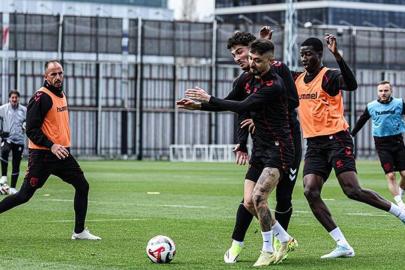 Samsunspor, Beşiktaş maçının hazırlıklarına başladı