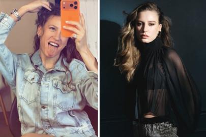 Serenay Sarıkaya’dan ayna karşısında doğal pozlar