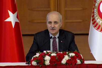 TBMM Başkanı Kurtulmuş, dünya çocuklarını kabul etti