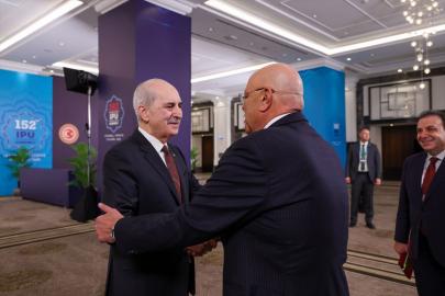 TBMM Başkanı Kurtulmuş, Mısır Temsilciler Meclisi Başkanı Badawy ile görüştü