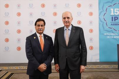 TBMM Başkanı Kurtulmuş, Pakistan Ulusal Meclisi Başkanı Sadık ile görüştü