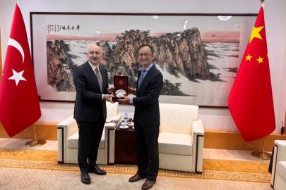 TBMM Ulaştırma ve Turizm Komisyonu Başkanı Karaismailoğlu'ndan Çin'in Ankara Büyükelçisi Jiang'a ziyaret Açıklaması