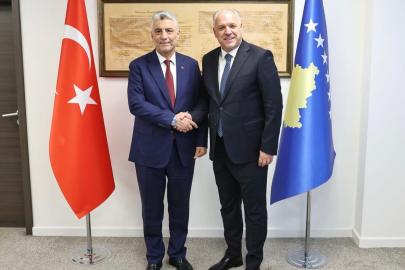 Ticaret Bakanı Bolat, Kosova Başbakan Yardımcısı Damka ile görüştü